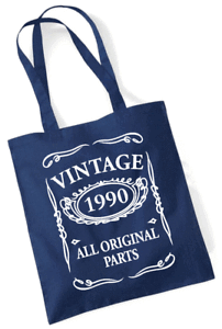 BLOWING OUT CANDLES SINCE 1990 30TH BIRTHDAY SHOPPING \ TOTE BAG Present Gift