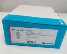 Coloplast 12272 Sensura Mio Flex 2-Piece Ostomy Pouches 2" Opening NEW 10 CT Box