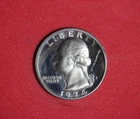 1974-S CLAD Washington Silver quarter dollar coin #P28672