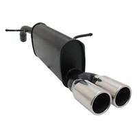 Novus Sportauspuff FüR Peugeot 207 2X76Mm EndschalldäMpfer Mit ABE