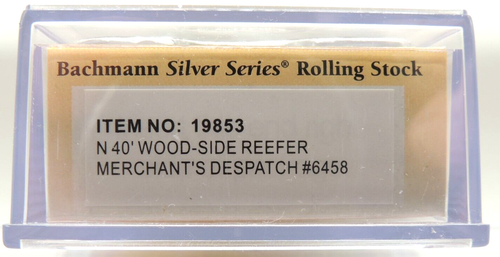 NEW BACHMAN SILVER SERIES N SCALE MERCHANTS DESPATCH 40' WOOD REEFER - Picture 2 of 2