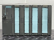 SIEMENS SIMATIC S7-300 CPU312  | 4-I/O MODULES 321-1BL00-0AA0 | 322-1HH01-0AA0