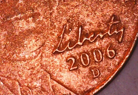 2006 D Jefferson Nickel, Missing Die Clad Layer Error both sides