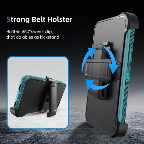 Für Samsung Galaxy S10/S10+/S10e Hülle Hybrid Hard Clip Cover mit Displayschutz - Bild 48 von 54