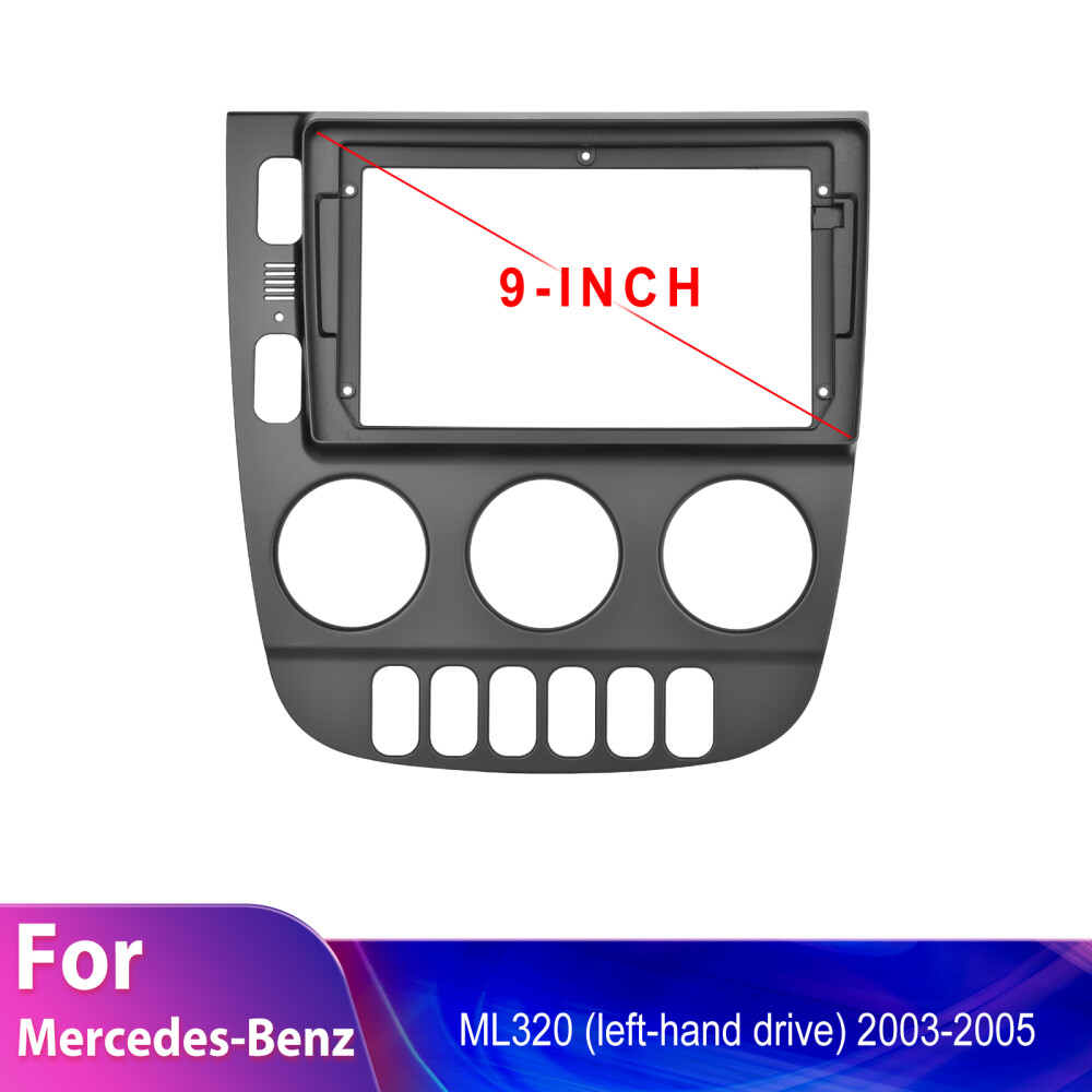 Radio Android 13 Para Mercedes-Benz Clase M (W163) ML 320/350 - Pantalla 9" Táctil, GPS, Cámara Trasera, Bluetooth