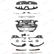 For Accord EX EX-L 2021-22 Bumper Grille/Trims/Support Brackets/Fog Lights/Cover