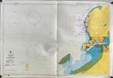 Admiralty 54 YANGPU AND APPROACHES CHINA HAINAN DAO Genius Nautical Map Chart