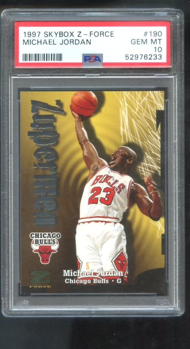 nba カード Kobe Bryant 1997-98 Skybox Z-Force Zforce #88 PSA 9 Graded