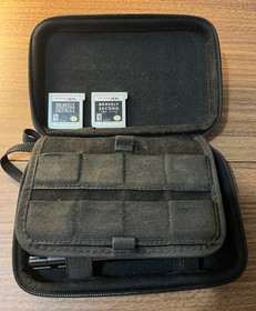 Nintendo 3DS Super Mario Edition 4GB ; Includes Case Charger SD Card 2 Games