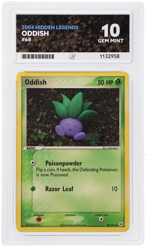 Oddish graded ACE 10 for sale on eBay
