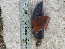 Boker Plus Cowboy Cross draw, Custom Red and Black Micarta Scales