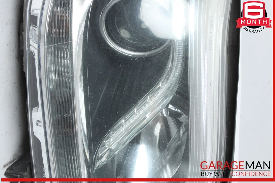 13-16 Mercedes X166 GL550 GL450 Faro delantero derecho pasajero lámpara OEM Foto 3 de 4