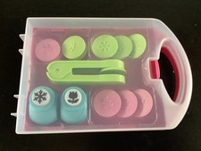 Craft Punches Snowflake and Flower Set Un-Used Crelando Craft Paper Punch Set
