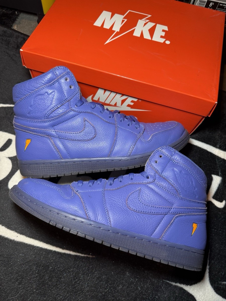 Size 11.5 - Air Jordan 1 Retro OG G8RD High Rush Violet | eBay