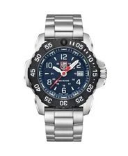 LUMINOX Men Analog Quartz Casual Watch Sport Military Dress Blue Dial Waterproof