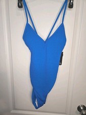 blue Small one piece swimsuit Nwt