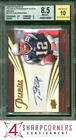 2008 UD PREMIER PENMANSHIP AUTO BRONZE #PP73 TOM BRADY #'D/65 BGS 8.5 AUTO 10