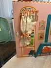 Rare VINTAGE 1964 Barbie Dream Kitchen Dinette House Corning Ware Curtains Linen — photo 2