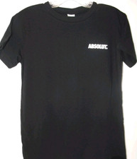  ABSOLUT Vodka Black T Shirt  ABSOLUTPLANET Planet Earths Favorite Men's Sz M