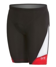TYR Men's Black Carbon 9 In Tri Short RMNB6A Small NWT