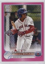 2022 Topps Pro Debut Fuchsia /199 Brainer Bonaci #PD-79 nd3
