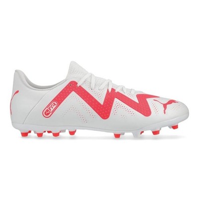 Puma 11 Future Play FG/AG Soccer Cleats Football Boots White Pink EU 44.5 New