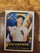 2026 Topps Heritage - The Enterprise Colson Montgomery #TE-CM White Sox