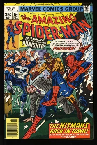 Amazing Spider-Man #174 VF/NM 9.0 Punisher! Marvel 1977