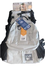 K9 SPORT SACK PLUS 2 LARGE CARRIER BAG UP TO 40 LBS LIGHT GREY