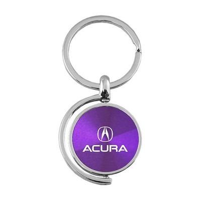 Licensed Purple Spinner Keychain for Acura - AUGD3568