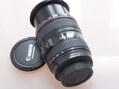Canon EF 24-105 mm F/4.0 IS L USM Objektiv , vom Händler ...#