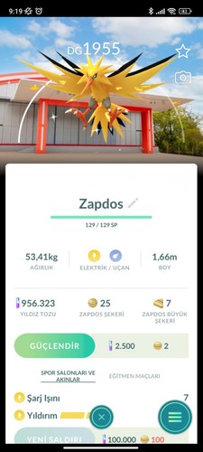 Zapdos Shiny Background   Pokemon Go ✨ 