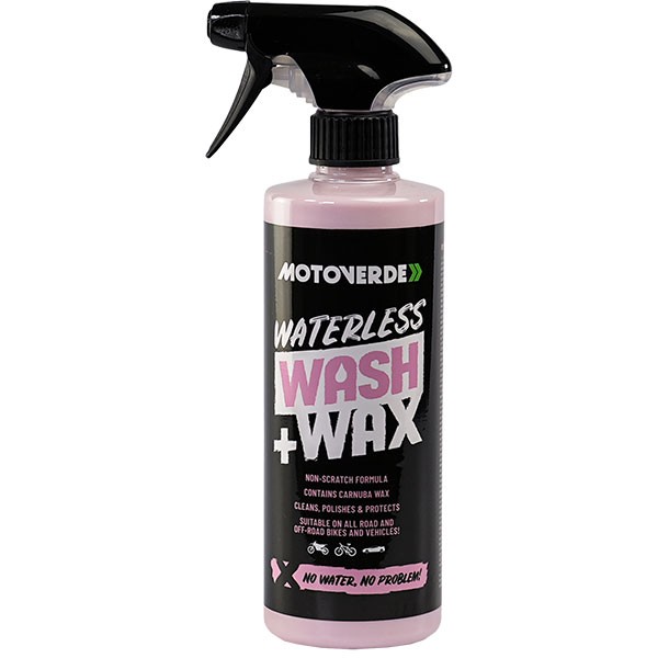 Motoverde Motorbike Motorcycle Motocross Waterless Wash + Wax - 500ml