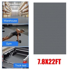 Garage Floor Mat 2.8mm Thickened Rubber Garage Flooring Roll 7.8X22FT