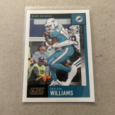 🔵2020 Score Football #12 Preston Williams Miami Dolphins Football Card