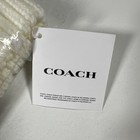 Coach Cream Cable Knit Logo  Headband Women's Casual One Size CQ100332 — photo 3