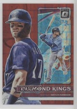 2022 Donruss Optic Diamond Kings Red Pandora Prizm 51/99 Mitch Haniger #12 0z95