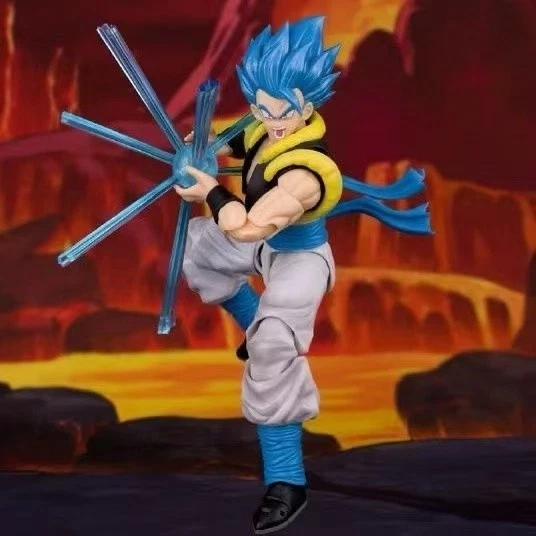 Figura de acción Demoniacal Fit Dragon Ball Hero Waltz Blue Gogeta 6" en stock Foto 4 de 4