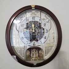 Seiko Swarovski Melodies in Motion Wall Clock (QXM491BRH) 18 Melodies