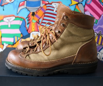 Vintage Danner Light 30420 6.5M USA Made Brown Leather Black Tag