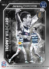 Teamcoach 2026 Trophy Wildcards Silver TW-02 Jeremy Cameron - Geelong Cats
