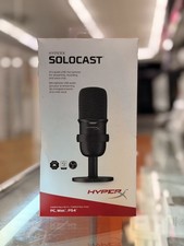 HyperX SoloCast USB Condenser Gaming Microphone for PC PS4 Mac - Black