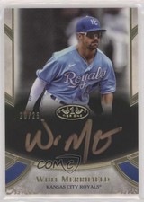 2021 Topps Tier One Prime Performers Bronze Ink 20/25 Whit Merrifield Auto s3g