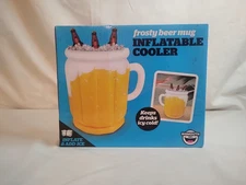 BigMouth Frosty Beer Mug Inflatable Cooler Novelty Party Ice Bucket 18x12 NEW