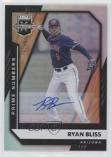 2021 Elite Extra Edition Prime Numbers B Signatures 59/69 Ryan Bliss Auto fm0