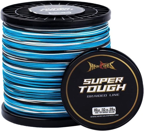 Lenza da Pesca Intrecciata Super Resistente 4 Fili / 8 Fili, 4lb - 160lb Treccia Lin... - Foto 2 di 8