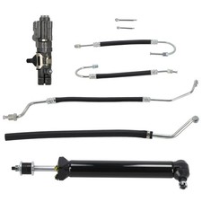 Kit de cilindro de dirección asistida y válvula de control y manguera para Chevy Corvette 1963-1979