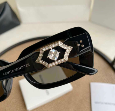 Gentle Monster Phantom 01 Sunglasses Black With Case New | eBay