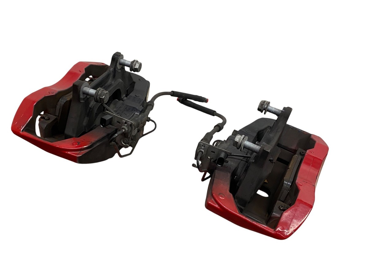 2013-2018 BENTLEY FLYING SPUR AWD 4.0L V8 FRONT BRAKE CALIPER RED