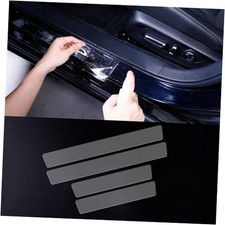 Car Door Sill Protector, 4 Front:23.62"L 3.15"W 2PCS Rear:15.75"L 3.15"W 2PCS